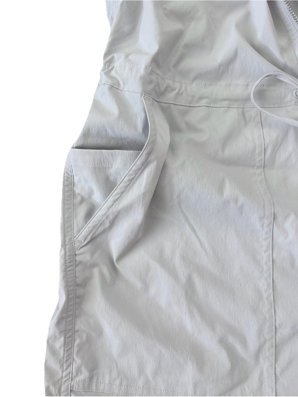 Athleta Light Gray Women’s Flex Jump suit. - Picture 16 of 16